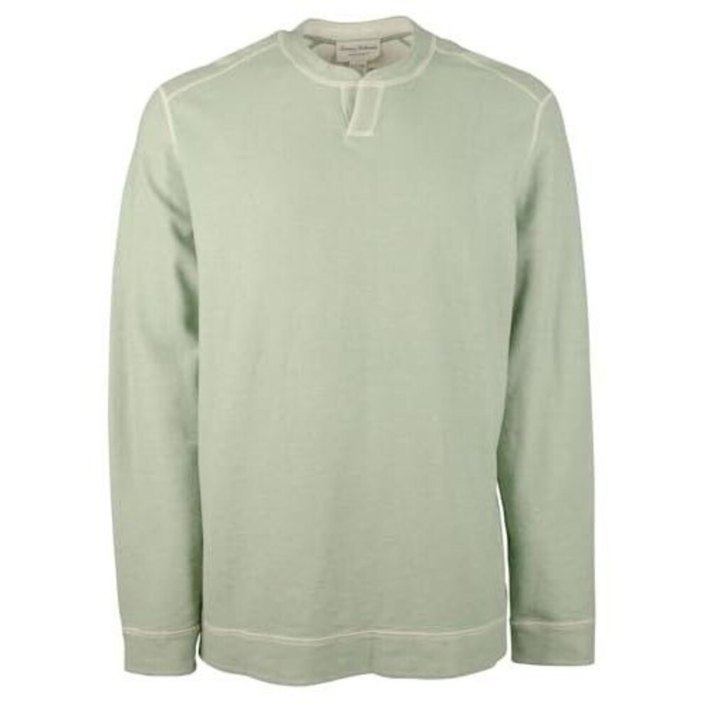 Tommy Bahama Men's Fliprider Abaco Reversible Cotton Sweatshirt TrpFern 3XLB